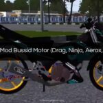 Download Mod Bussid Motor Drag Ninja Aerox Beat KLX