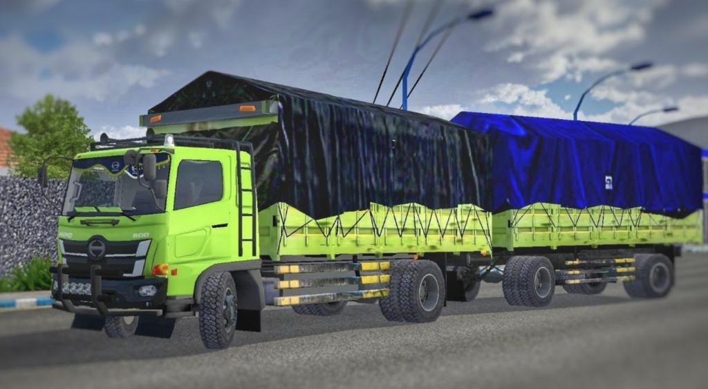 Mod Bussid Truck Gandeng Bisa Belok Muatan Berat