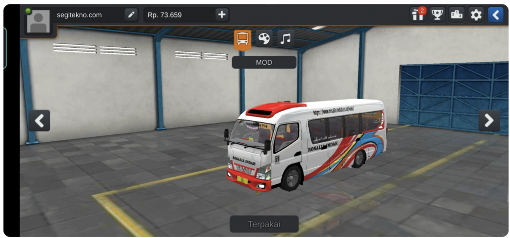 Mod Microbus Full Anim Isuzu Elf Rosalia Indah