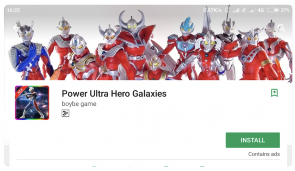 Power Ultra Hero Galaxies