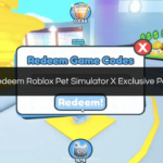 Code Redeem Roblox Pet Simulator X Exclusive Pets 2023