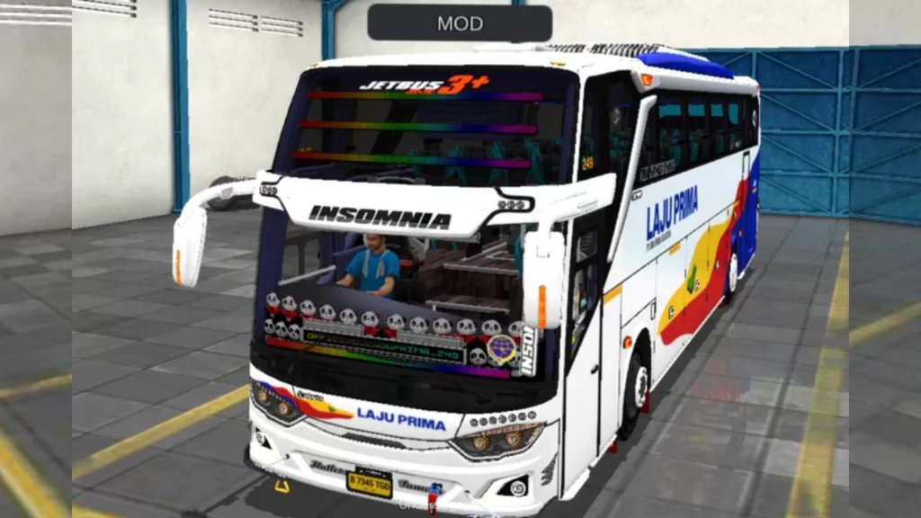 Mod Bussid Laju Prima JB3 SHD
