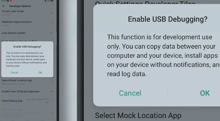 Aktifkan USB Debugging