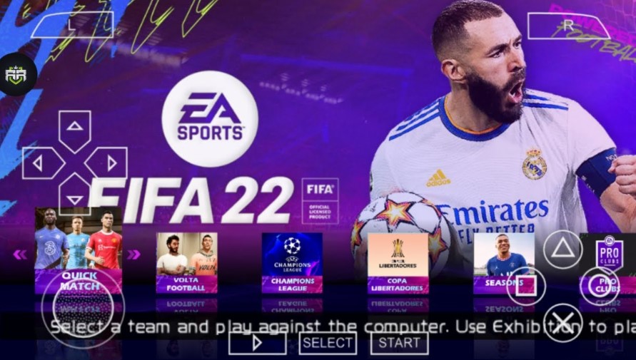 Spek Minimum Main FIFA 22 di PPSSPP Android