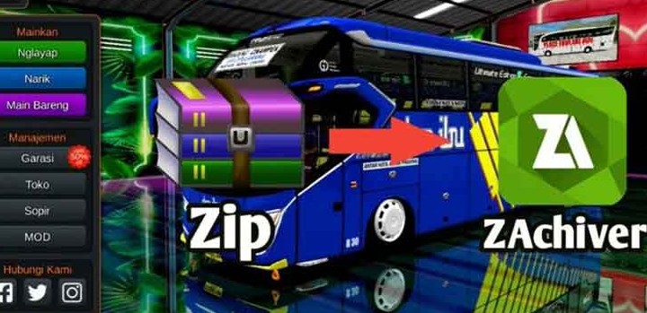 Cara Pasang Mod di Bus Simulator ID