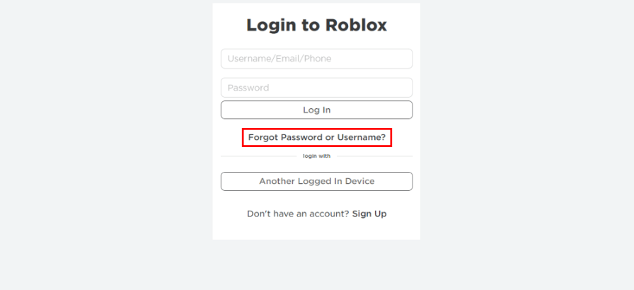 Lupa Password Akun Roblox