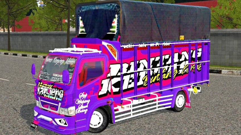Mod Bussid Truck Canter New Kanjeng Mami