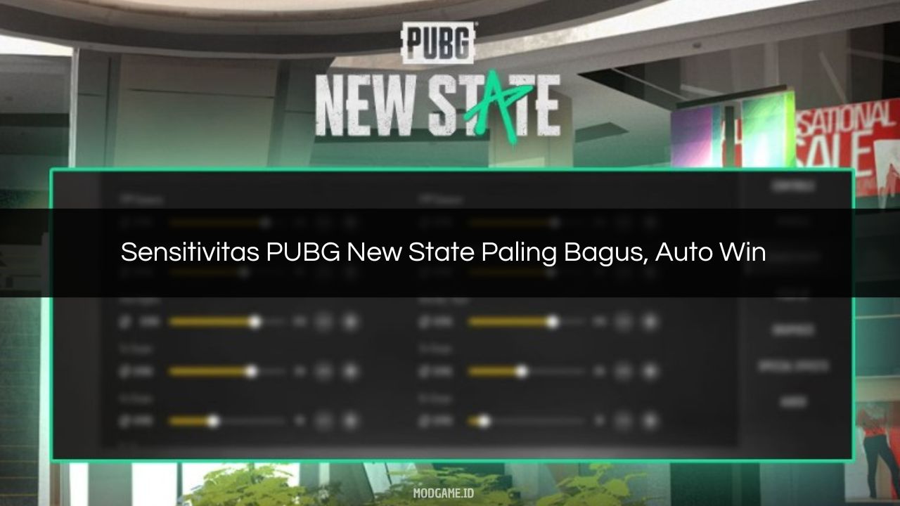 √ Sensitivitas PUBG New State Paling Bagus, Auto Win
